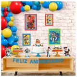 Kit Festa Decoração Infantil Toy Story Enfeites E Toppers