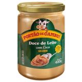 Doce De Leite Com Coco Portão Do Cambuí 400g (3 Potes)