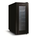 Adega Climatizada Brastemp Display Touch 12 Garrafas Bzc12 Preto 110v