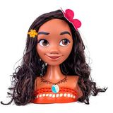 Boneca Para Pentear - Princesas Disney - Busto Moana - Cotiplás