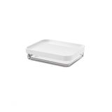 Pote Clear Uno 280ml 13,1x16,7x3,9cm Branco Coza