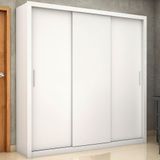 Guarda-roupa Clarice Sem Espelho Branco Carioca Móveis Branco