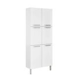 Paneleiro Duplo Tarsila 6 Portas Ipld-80 Itatiaia Branco