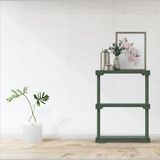 Estante 3 Prateleiras Poly Grifit Verde Alecrim
