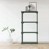 Estante 4 Prateleiras Poly Grifit Verde Alecrim