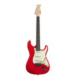 Guitarra Seizi Vintage Shinobi Sss Strat Fiesta Red Com Bag