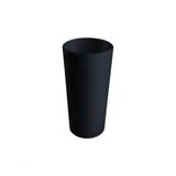 Copo Cônico Casual 8,2 X 8,2 X 16,2 Cm 500 Ml Preto Coza