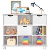 Nicho Multifuncional Com Rodízios Toys 3 Gavetas Branco