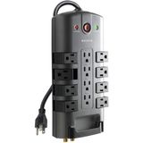 Belkin 12-Outlet Pivot-Plug Power Strip Surge Protector, 8ft Cord (4.320 Joules)