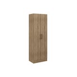 Armário Multiuso Lavanderia 626 C/ 2 Portas Noce - Carraro