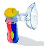 Inalador Nebulizador Portátil Recarregável Azul/vermelho