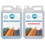 Resina Epoxi Média Espessura Ag 14kg