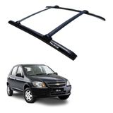 Rack Teto Celta Modelo Bagageiro Maleiro Preto Preto