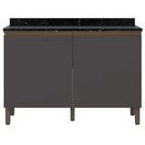Balcão Jaspe Com 2 Portas E 1 Prateleira 120,1cm De Largura Bartira