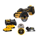 Cortadora Angular 3 A Bateria Dewalt 20v Dcs438b-b3 + Kit Bateria 2a Dcb203c2-br