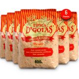 Farofa De Mandioca Picante D&#39;goiás 400g (6 Pacotes)