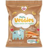 Mini Veggies Snack Feijão Arroz E Cenoura 6x18g - Nhamimami