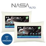 Travesseiro Nasa Duoflex Antiacaro Viscoelástico Macio