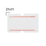 Rolo De Etiqueta P/etiquetadora C/10 Rolos 21x12 Mm Tarjada