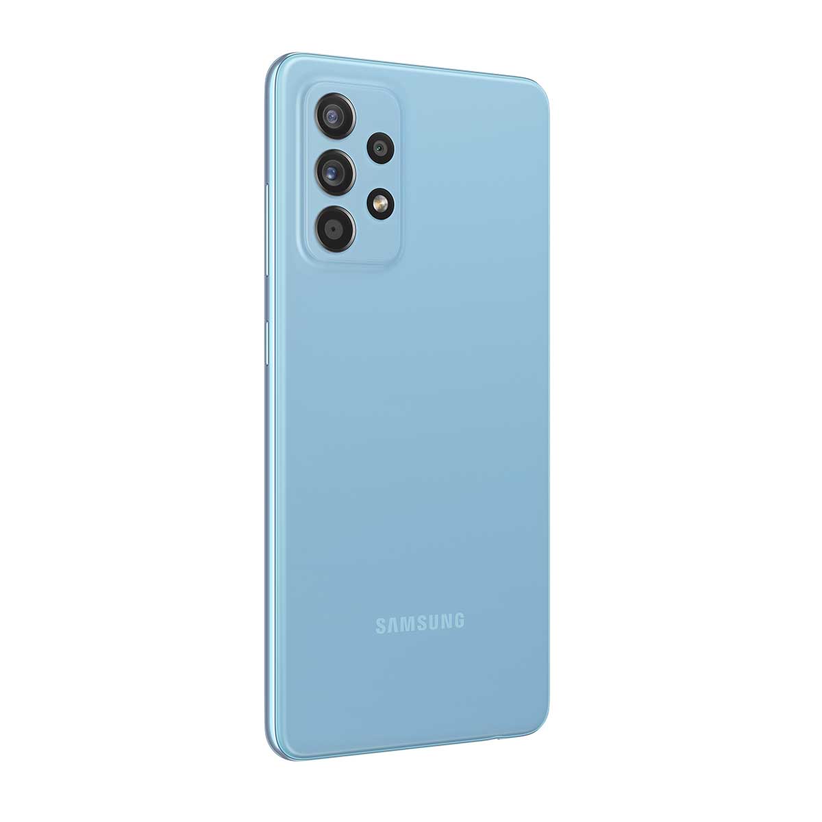 Smartphone Samsung A52 128GB Azul 4G Tela 6.5” Câmera Quádrupla 64MP Selfie 32MP Dual Chip Traseira Esquerdo