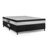 Cama Box + Colchão Castor Casal Montblanc One Face D45 138x188x52cm