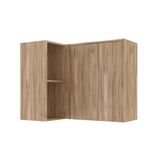 Aéreo De Canto 1 Porta Maldivas Decibal Carvalho Oak