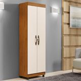 Multiuso 2 Portas 5 Prateleiras Roma Benetil Cinamomo Com Off White