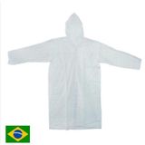 Capa De Chuva Tamanho Unico Adulto Transparente