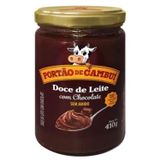 Doce De Leite Pastoso Com Chocolate Portão Do Cambui 410g