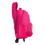 Mochila Juvenil Notebook De Rodinhas Unicórnio Matelassê