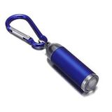 Mini Lanterna Dk Led Chaveiro Mosquetão De Bolso Portátil Multifuncional Azul