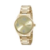 Relogio Mondaine Feminino Grande Dourado 32446lpmvde1