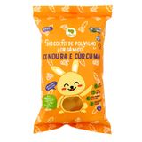 Biscoito Polvilho Cenoura E Cúrcuma Vegano Orgânico