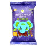 Kit 3x: Biscoito Polvilho Beterraba Vegano Orgânico