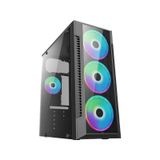 Gabinete Gamer Bpc-c3147 Black Com Lateral De Vidro