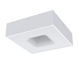 Plafon Taschibra Waffle Led Quadrado Bivolt 6500k Luz Fria Bivolt Branco