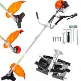 Roçadeira Multifuncional Gasolina 3hp 63cc + Enxada Rotativa