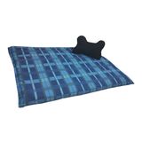 Colchonete Cama Pet 90x70 Cm Com Capa E Brinquedo