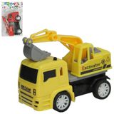 Caminhao Construcao A Friccao Pull Back