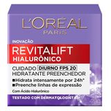 Creme Revitalift Hialurônico Diurno Fps 20 L&#39;oréal 49g