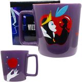 Caneca Rainha Má Branca Neve Cerâmica 400ml Oficial Disney