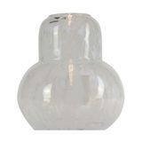 Vidro De Reposição Taschibra Pendente Lustre Verona Transparente Leitoso