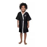 Roupão Aveludado Infantil Quimono Vasco P Lepper