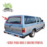 Borracha Vidro Traseiro Vigia Bonanza Veraneio 88/...