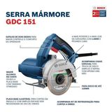 Serra Mármore - 110v - Com Disco, Kit E Maleta - Bosch