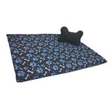 Colchonete Cama Pet 90x70 Cm Com Capa E Brinquedo