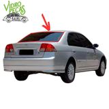 Borracha Vidro Traseiro Vigia Civic 2001 A 2006