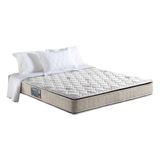 Colchão Queen Espuma Compact Ag 65 / D28 / Magnum Double Face Euro Pillow Clean (158x198x26) - Anjos