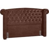 Cabeceira Cama Box Casal Queen 160 Cm P05 Sofia Corino Marrom