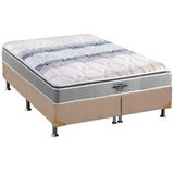 Cama Box Queen: Colchão Anatômico Probel D33/ag65 Extreme Resistence + Base Clean(158x198)